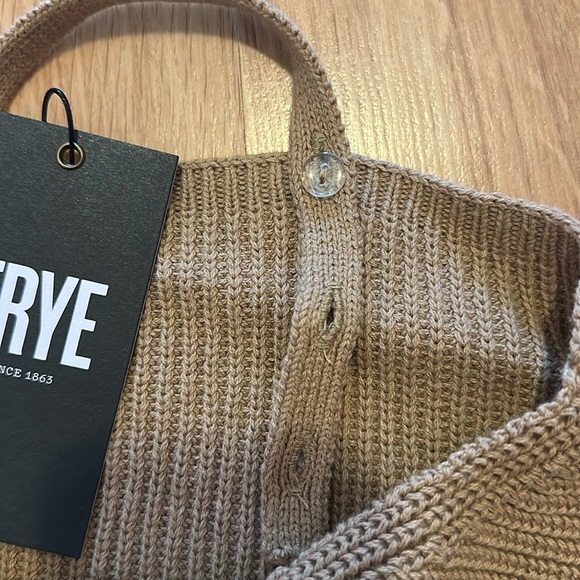 Frye Tan Ribbed Sweater Tank - Picture 4 of 5